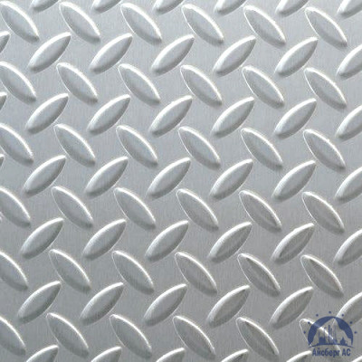Рифлёный алюминиевый лист "Чечевица" 1,5х1500х3000 мм 1105 купить в Томске